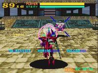 Virtual On - Cyber Troopers sur Sega Saturn